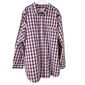 True Nation 4XLT Checked Shirt Men's